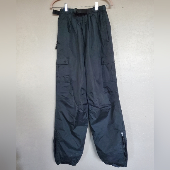 Wetskins Black Cargo Rain Coverall Pants Men's Size Medium - Picture 2 of 11